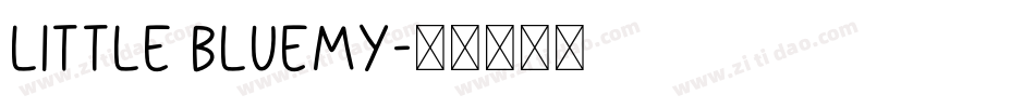 Little Bluemy字体转换